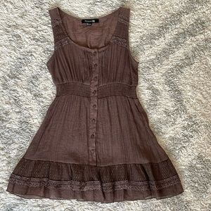 Forever 21 sheer shirt with lace details